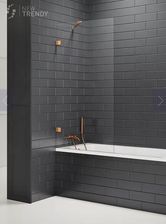 Zdjęcie New Trendy Avexa Copper Brushed 100x150cm L/P EXK3807 - Strumień