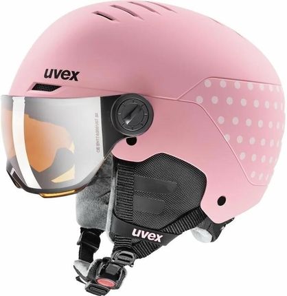 Uvex Rocket Junior Visor Pink Confetti 21/22