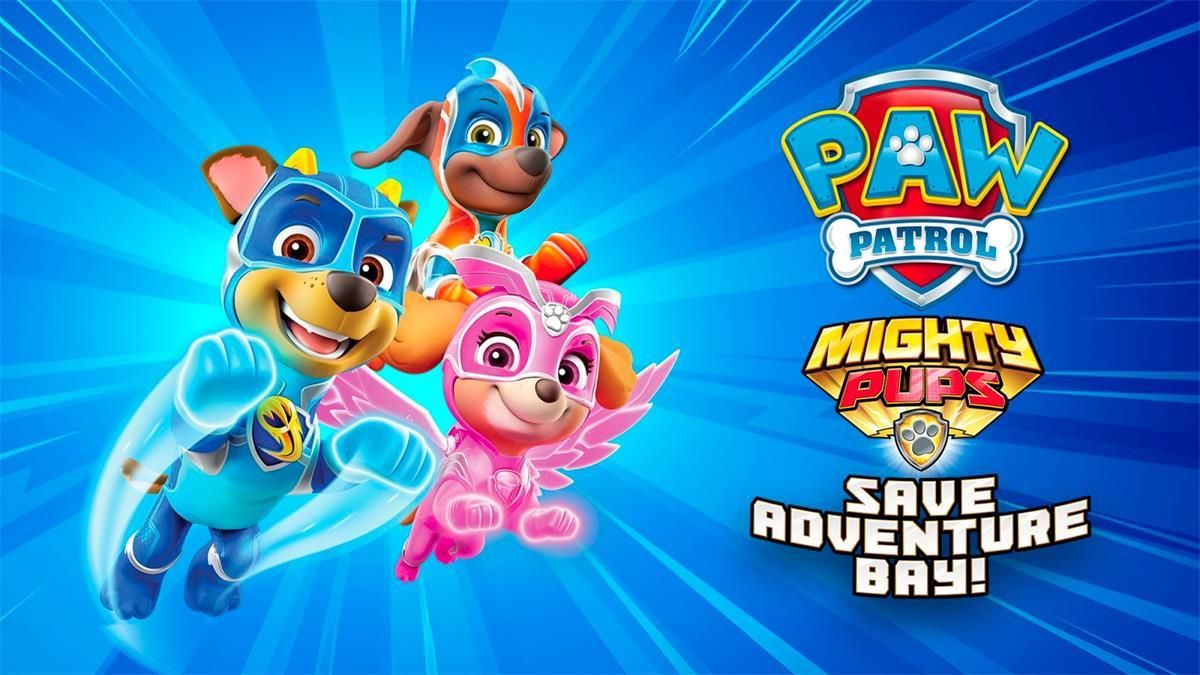 paw patrol mighty pups nintendo