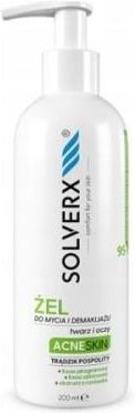 Solverx Żel Do Mycia Twarzy Acne Skin 200ml