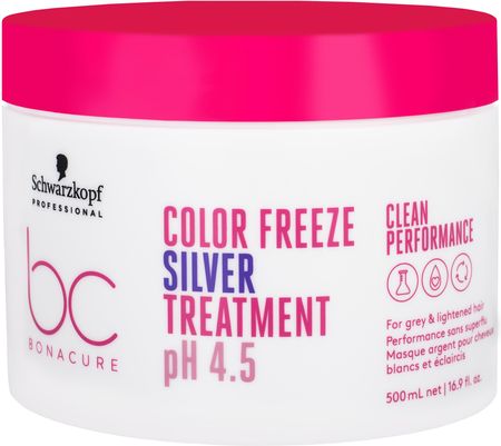 Schwarzkopf Color Freeze Silver Treatment Ph 4,5 Maska 500Ml