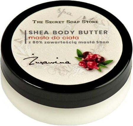 The Secret Soap Store Masło Do Ciała Z 80% Zawartością Masła Shea Żurawina Cranberry Body Butter 50 Ml