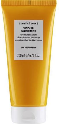 Comfort Zone Kremowy Żel Wzmacniający Opaleniznę Do Twarzy I Ciała Sun Soul Cream Gel Tan Maximizer 200 Ml