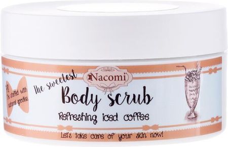 Nacomi Peeling Do Ciała Odświeżająca Mrożona Kawa - 125 G