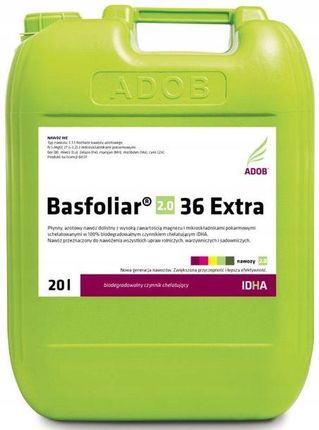 Adob Basfoliar 2.0 36 Extra 20L Nawóz Dolistny Azotowy