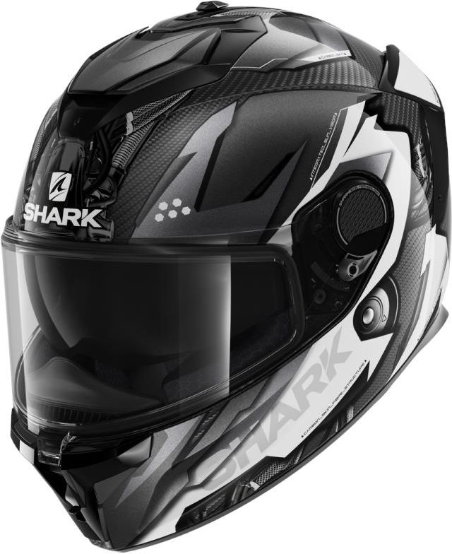 Kask motocyklowy Shark Spartan Gt Carbon Urikan Szary
