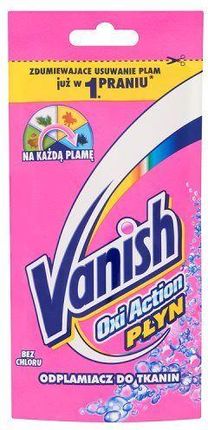 Vanish Regular - Odplamiacz Do Tkanin W Płynie Saszetka 100ml