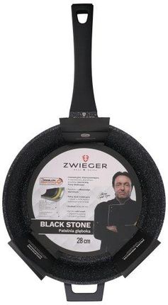Zwieger Black Stone Patelnia Głęboka 28cm (ZWPBS3610)