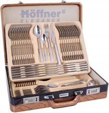 Zdjęcie Hoffner Sztućce W Walizce Komplet 72El Dla 12Os Satyna Paula - Serock