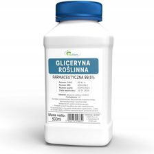 Gliceryna farmaceutyczna 99,5% 500 ml - Pozostałe kosmetyki i akcesoria pielęgnacyjne