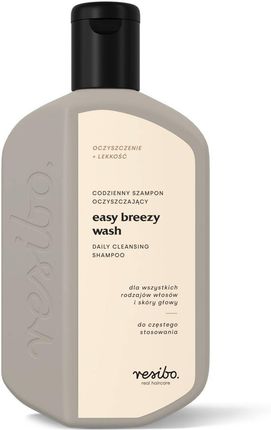 Resibo Daily Cleansing Shampoo Easy Breezy Wash Codzienny Oczyszczający Szampon Do Wszystkich Rodzajów Włosów 250 ml