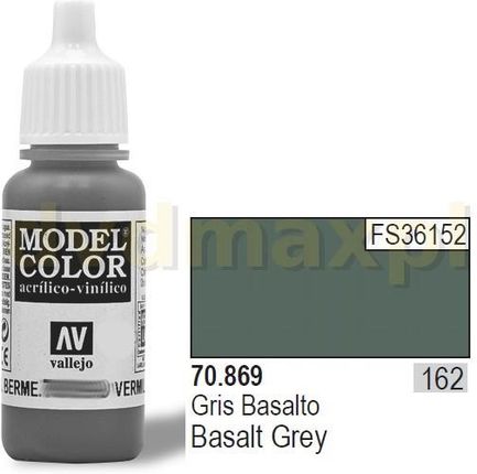 Vallejo Farba akrylowa - Basalt Grey nr 70869 (162) / 17ml 70869