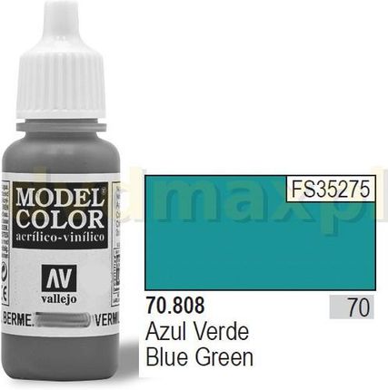 Vallejo Farba akrylowa - Blue Green nr 70808 (70) / 17ml 70808