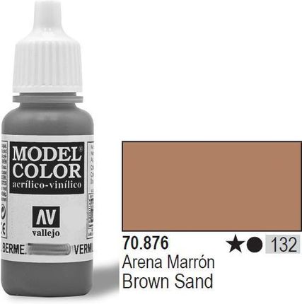 Vallejo Farba akrylowa - Brown Sand nr 70876 (132) / 17ml 70876