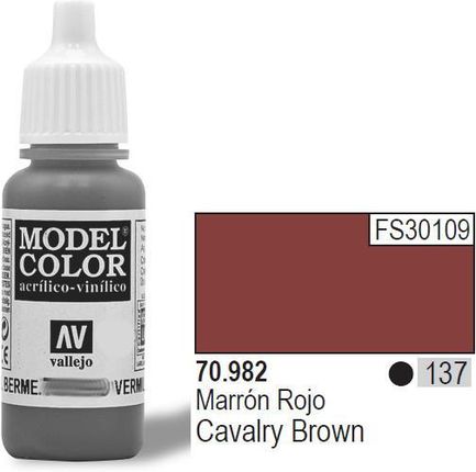 Vallejo Farba akrylowa - Cavalery Brown nr 70982 (137) / 17ml 70982