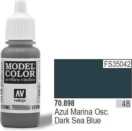 Vallejo Farba akrylowa - Dark sea Blue nr 70898 (48) / 17ml 70898