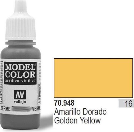 Vallejo Farba akrylowa - Golden Yellow nr 70948 (16) / 17ml 70948