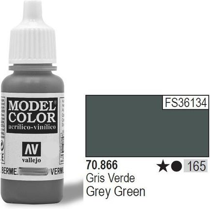 Vallejo Farba akrylowa - Grey Green nr 70866 (165) / 17ml 70866