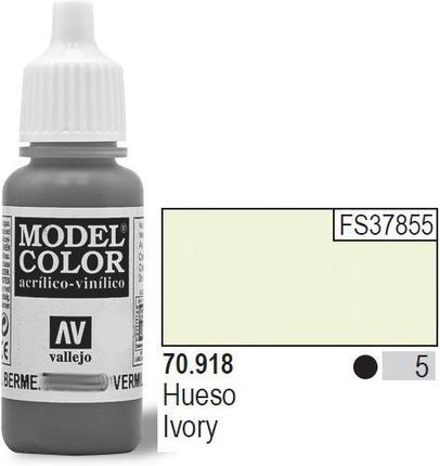 Vallejo Farba akrylowa - Ivory nr 70918 (5) / 17ml 70918