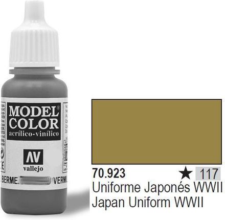 Vallejo Farba akrylowa - Japan uniform WWII nr 70923 (117) / 17ml 70923