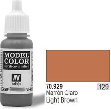 Zdjęcie Vallejo Farba akrylowa - Light Brown nr 70929 (129) / 17ml 70929 - Łomianki