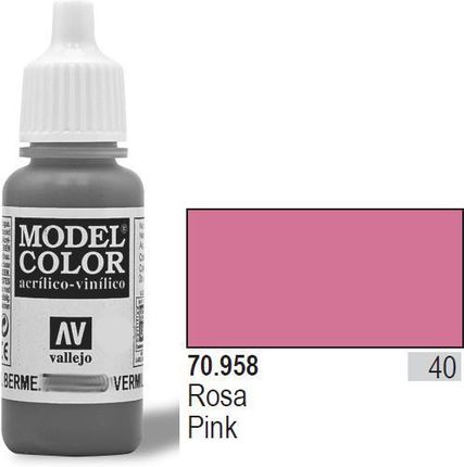 Vallejo Farba akrylowa - Pink nr 70958 (40) / 17ml 70958