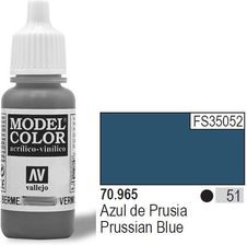 Zdjęcie Vallejo Farba akrylowa - Prussian Blue nr 70965 (51) / 17ml 70965 - Prusice