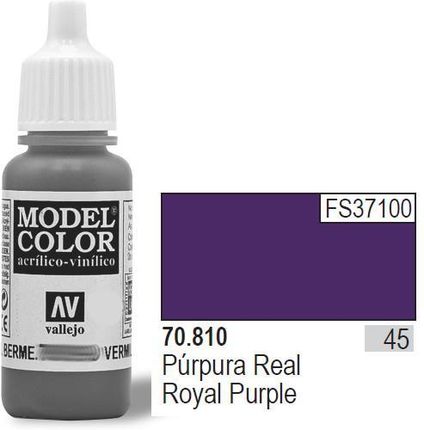 Vallejo Farba akrylowa - Royal Purple nr 70810 (45) / 17ml 70810