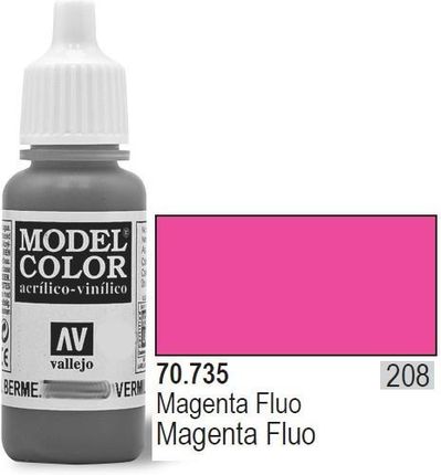 Vallejo Farba akrylowa fluorescent - Magenta nr 70735 (208) / 17ml 70735