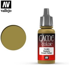 Zdjęcie Vallejo Game Color 72063 Desert Yellow 18ml  - Mszana Dolna