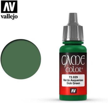 Vallejo Game Color 72029 Sick Green 17ml 