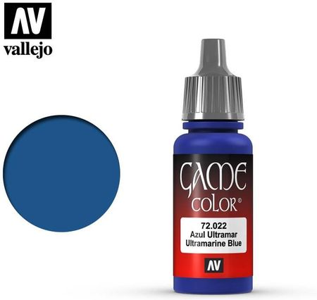 Vallejo Game Color 72022 Ultramarine Blue 18ml