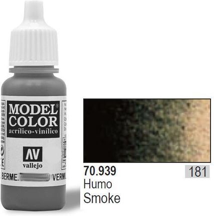 Vallejo Farba akrylowa transparent - Smoke nr 70939 (181) / 17ml 70939
