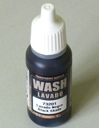 Vallejo Farba akrylowa Washes - Black Wash nr 73201 / 17ml 73201