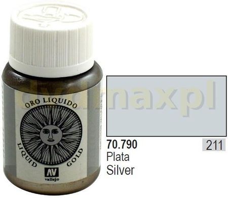 Vallejo Farba metaliczna - Silver nr 70790 / 35ml 70790