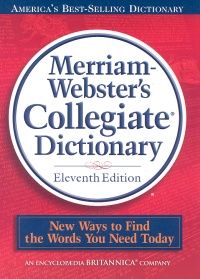 Merriam Webster's Collegiate Dictionary + CD