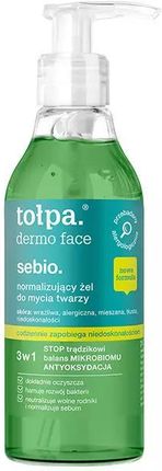 Tołpa DERMO FACE SEBIO NORMALIZUJĄCY ŻEL DO MYCIA TWARZY 195ML