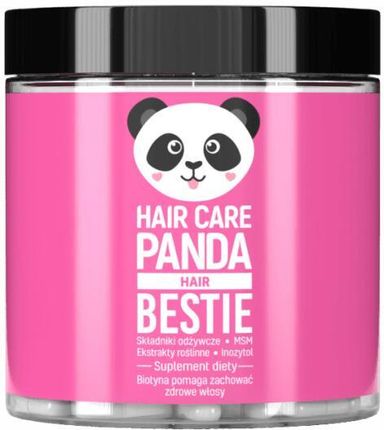 Noble Health Hair Care Panda Bestie 60 szt.