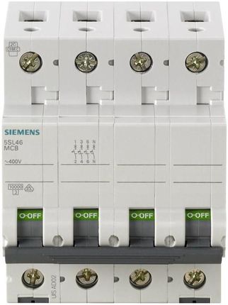 Siemens Circuit Breaker 400V 10Ka 3+N--Pole C 32A (5SL46327)