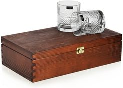 Bohemia Poland Kryształowe Szklanki Do Whisky Bohemia Elegante 340ml W Skrzynce Z Grawerem