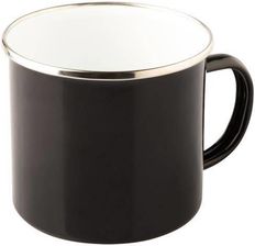 Zdjęcie Upominkarnia Kubek Emaliowany Oldschool 500ml Czarny - Skarszewy
