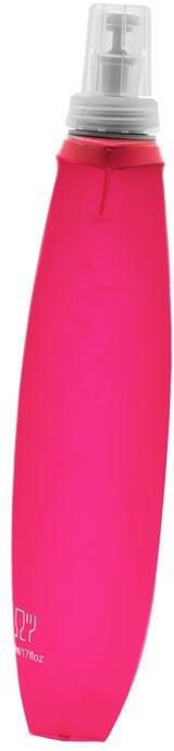Składana butelka Soft Flask 500 ml różowa - zdjęcie 2 Składana butelka Soft Flask 500 ml różowa