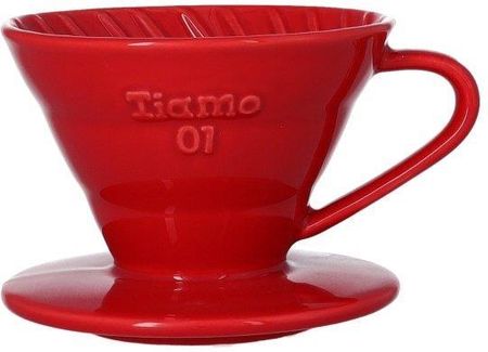 Tiamo Ceramiczny Drip Z Uchem V01 Czerwony