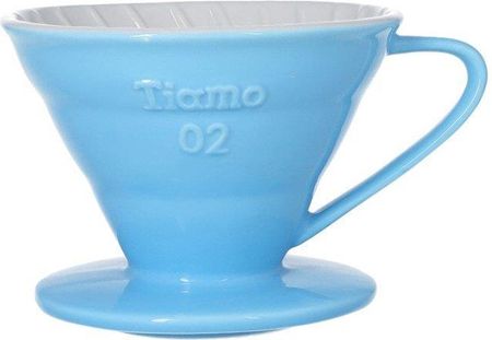Tiamo Ceramiczny Drip Z Uchem V02 Błękitny