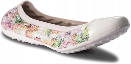 Geox Jr Piuma Baleriny dziecięce skórzane 28