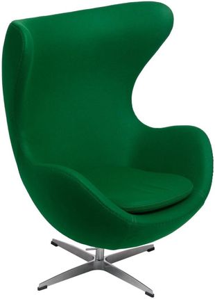 D2 Design Fotel Jajo Salon Biuro Pracownia Nowoczesny Awangardowy Zielony 17174