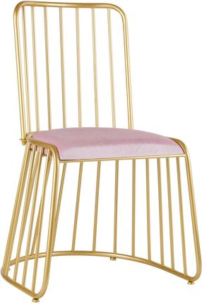 Krzesło Velvet Mt 307 Różowe 9026