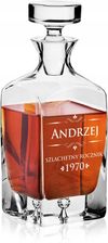 Krosno Glass Sp. Z O.O. Karafka Do Whisky 750ml Z Grawerem Na Urodziny Prezent (3604)