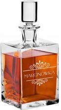 Krosno Glass Sp. Z O.O. Karafka Do Whisky 750ml Z Grawerem Na Urodziny Prezent (2222)