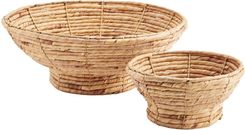 Zdjęcie Madam Stoltz Zestaw Misek Etan Z Hiacyntu Wodnego (Mkv220405) - Wągrowiec